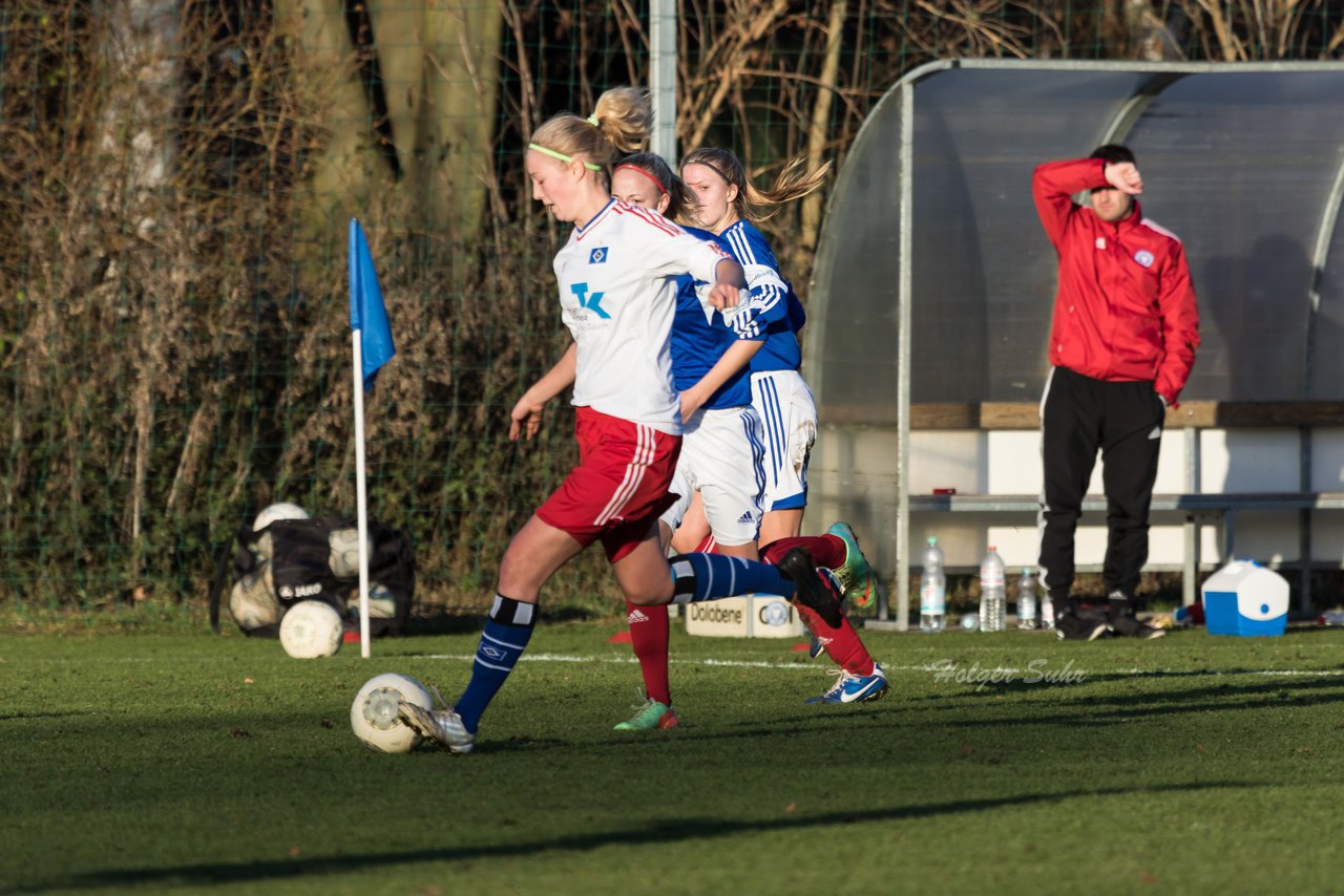 Bild 91 - B-Juniorinnen Hamburger SV - Holstein Kiel : Ergebnis: 0:1